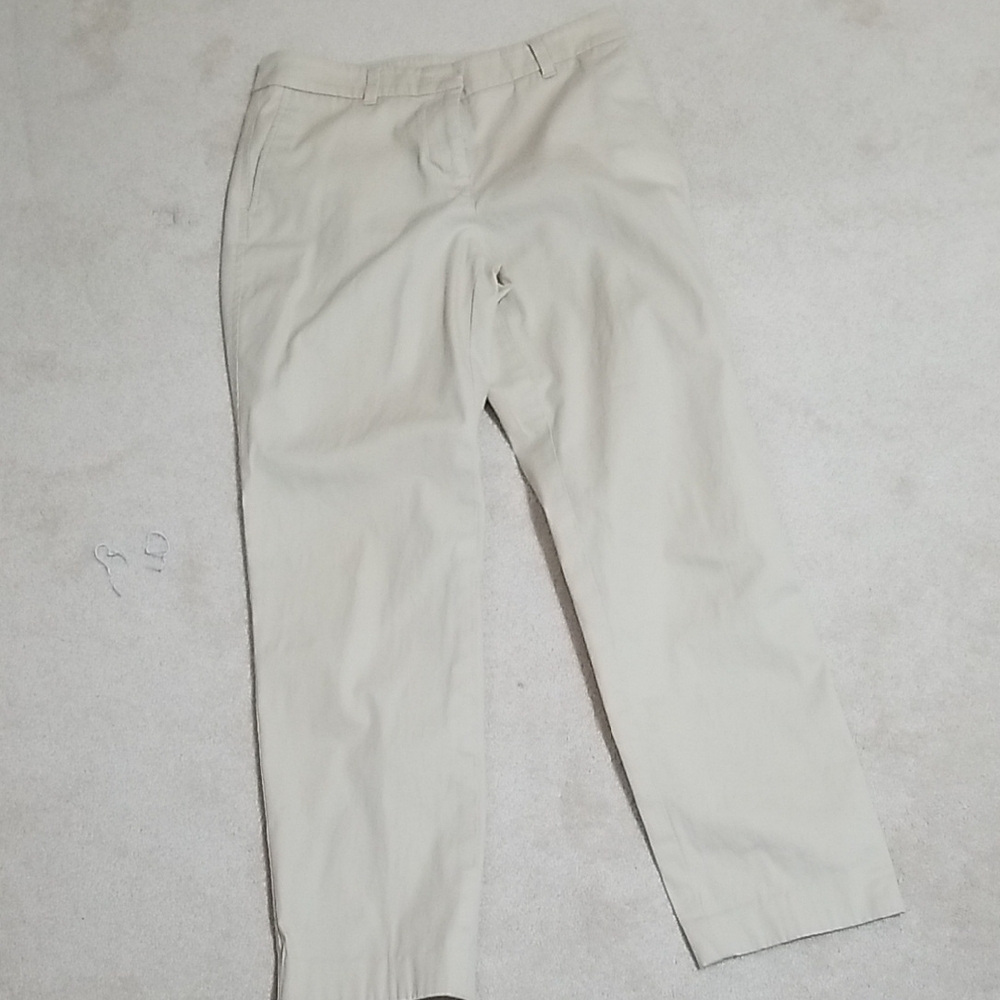 Talbots Classic Straight Leg Chino Size 2p